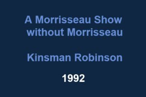 A Morrisseau Show without Morrisseau