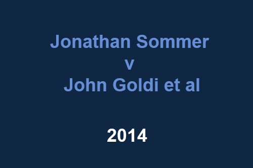 Sommer v Goldi