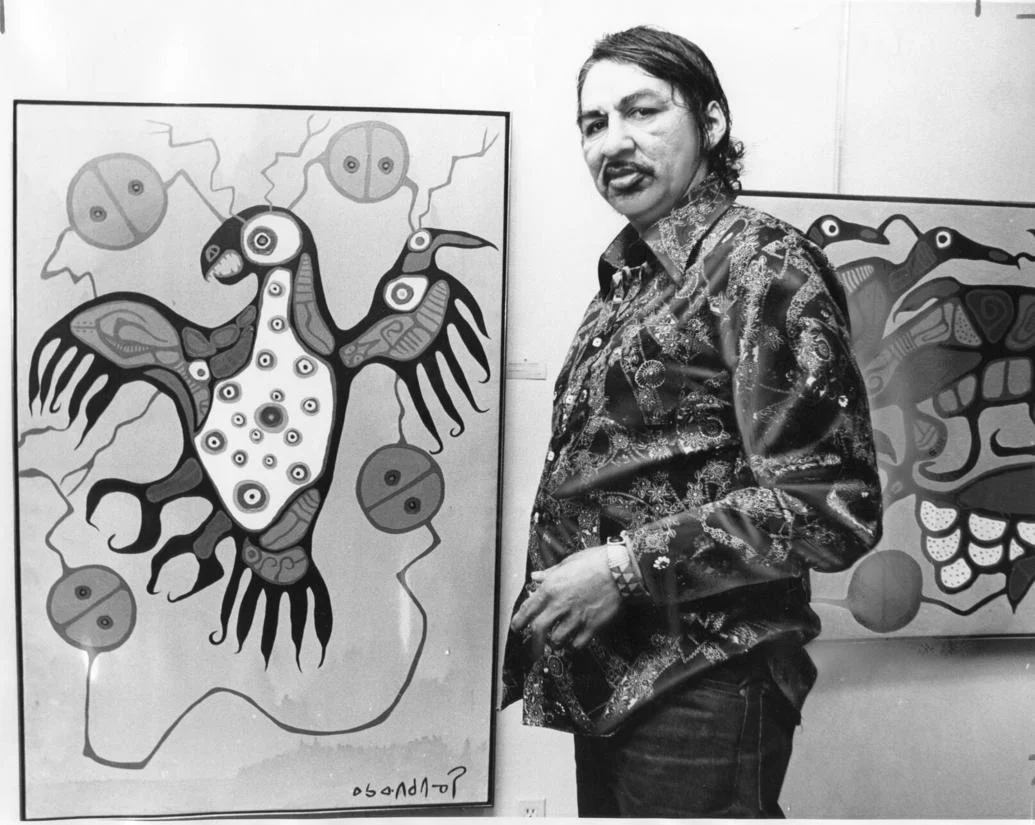 Norval Morrisseau 1977